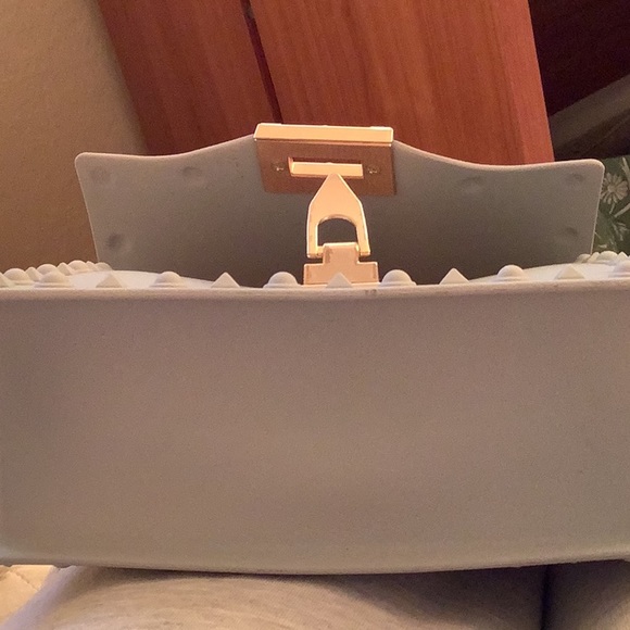 NWT MW Gray Studded Purse 💜💜💜 - Picture 10 of 10